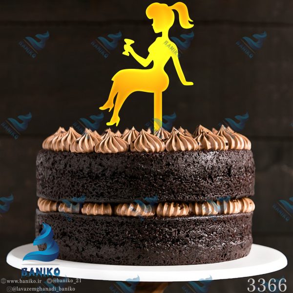 تاپر کیک تولد دخترانه