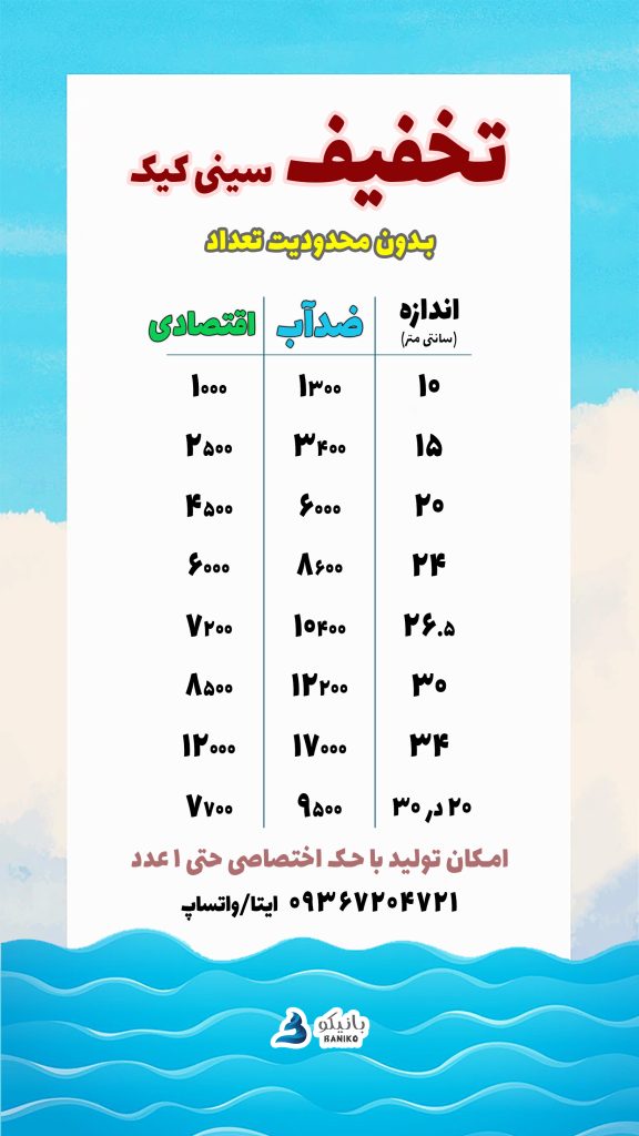 جشنواره تخفیف سینی کیک بانیکو