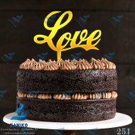 تاپر کیک عاشقانه LOVE