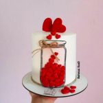 کیک ولنتاین دو نفره جدید