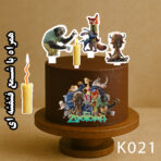 تاپر کیک کارتونی زوتوپیا