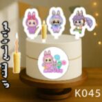 تاپر کیک لبوبو رنگی