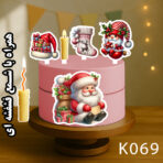 تاپر تصویر کیک کریسمس بانیکو