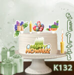 تاپر تصویر کیک نوروز تولیدی لوازم قنادی بانیکو